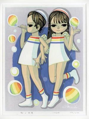 Ikeda Shuzo: Rainbow Angels — 虹の天使 - Japanese Art Open Database