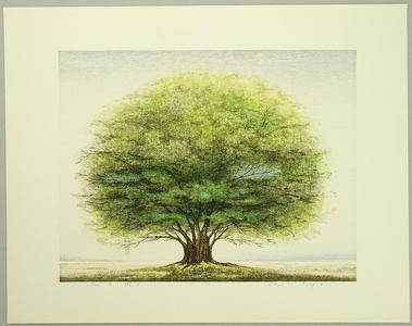 Inagaki Akemi: Tree A - Japanese Art Open Database