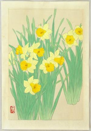 Ito Nisaburo: Daffodils - Japanese Art Open Database