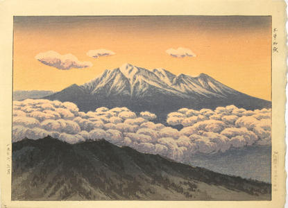 Henmi Takashi: Mt Ontake, Kiso — 木曽御嶽 - Japanese Art Open Database
