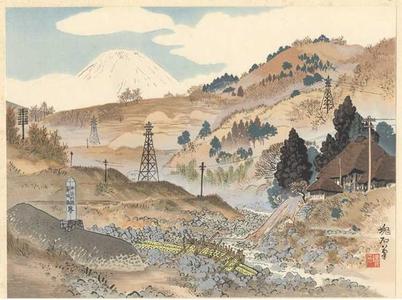 Jokata Kaiseki: Fuji from Sakawagawa — 酒匂川の富士 - Japanese Art Open Database