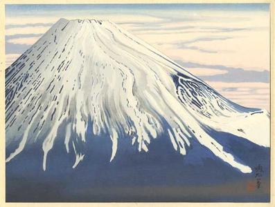 Jokata Kaiseki: Southern View of Fuji in Early Spring - Japanese Art Open Database