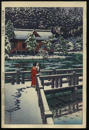 笠松紫浪: Inokashika-Inokashira Shrine - Japanese Art Open Database