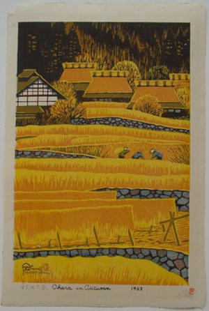 Kasamatsu Shiro: Ohara in Autumn - Japanese Art Open Database