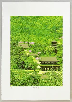 Kato Hideaki: Omuro in the Spring - L - Japanese Art Open Database