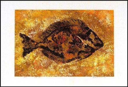 Katsuda Yukio: No 062 A- Fish - Japanese Art Open Database