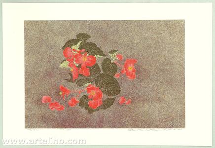 Katsuda Yukio: No 137- Begonia - Japanese Art Open Database