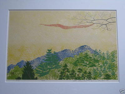 Katsuda Yukio: No 240- Unknown- Forest - Japanese Art Open Database