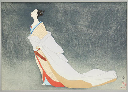 Kawai Gorota: Spring evening — 春宵 - Japanese Art Open Database