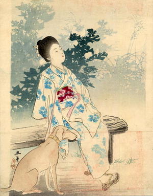 Kawai Gyokudo: Refreshing Breeze — すず風 - Japanese Art Open Database