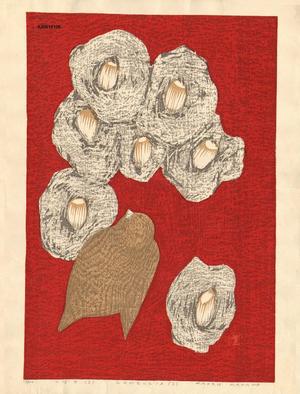 Kawano Kaoru: Camellia I- le - Japanese Art Open Database