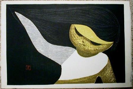 Kawano Kaoru: Gentle Breeze- oban - Japanese Art Open Database