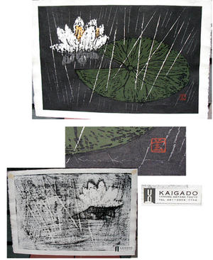 Kawano Kaoru: Quiet Rain (B) - Japanese Art Open Database