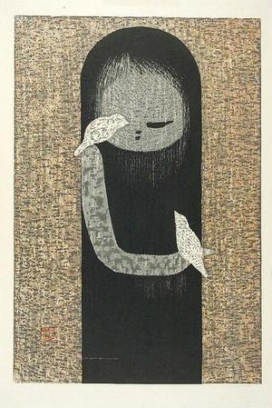 河野薫: Small Birds — 小鳥 - Japanese Art Open Database