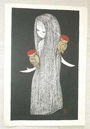 Kawano Kaoru: Woodpecker - Japanese Art Open Database