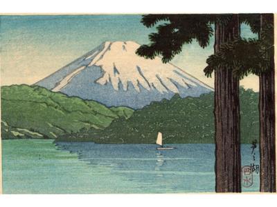 Kawase Hasui: Ashinoko — 芦ノ湖 - Japanese Art Open Database