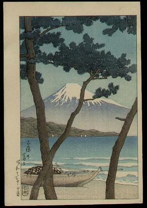 川瀬巴水: Fuji from Miho - Japanese Art Open Database