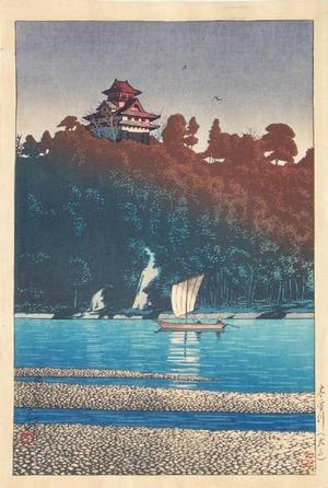 Kawase Hasui: Kiso River- at Inuyama - Japanese Art Open Database