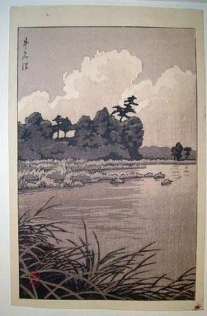 川瀬巴水: Lake Nakaxxx - Japanese Art Open Database