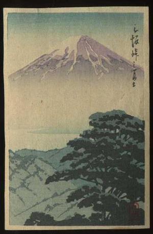 Kawase Hasui: Mt. Fuji - Japanese Art Open Database