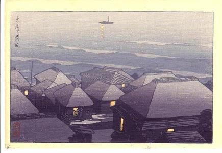 Kawase Hasui: Okada, Oshima - Japanese Art Open Database