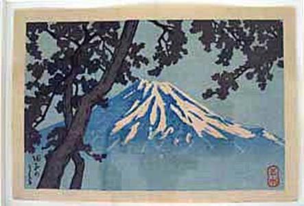 川瀬巴水: Tagonoura- Lake Tago - Japanese Art Open Database