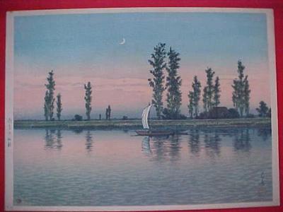 Kawase Hasui: Unknown, Early Spring at — ？？乃初秋 - Japanese Art Open Database