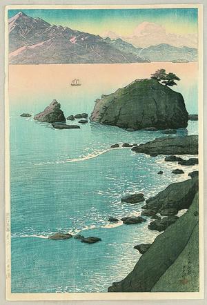 Kawase Hasui: Kude Beach in Wakasa - Japanese Art Open Database