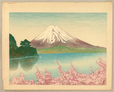 Kazue Yamagishi: Mt Fuji and Lake Kawaguchi - Japanese Art Open Database