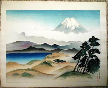 Kazue Yamagishi: Tsujido no Fuji — 辻堂の富士 - Japanese Art Open Database