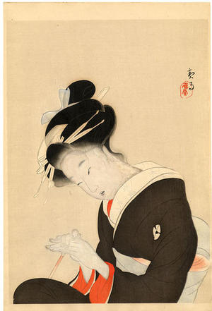 Keigetsu Kikuchi: Koharu the Heroine - Japanese Art Open Database