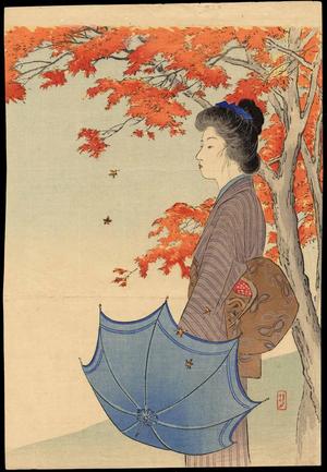 武内桂舟: Brocade of Autumn - Japanese Art Open Database