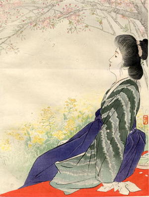 武内桂舟: Early Spring - Japanese Art Open Database