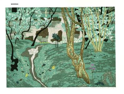 Kitaoka Fumio: Moss Garden - Japanese Art Open Database