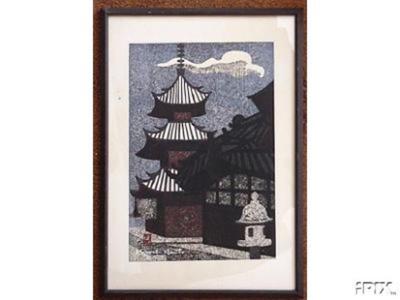 Kiyoshi Saito: Temple - Japanese Art Open Database