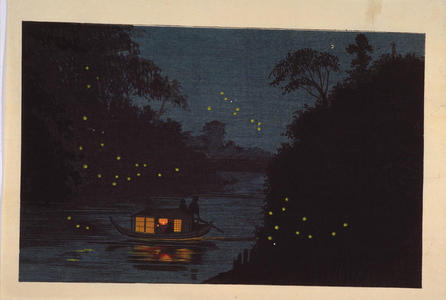 小林清親: Fireflies at Ochanomizu — 御茶水螢 - Japanese Art Open Database