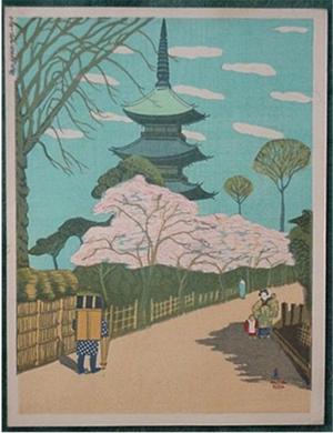 Koizumi Kishio: Unknown, spring scene - Japanese Art Open Database