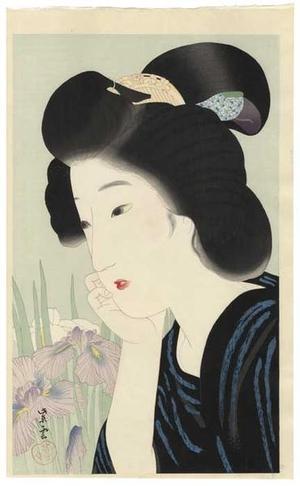 Kondo Shiun: June - Irises - Japanese Art Open Database