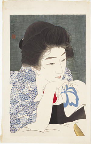 Torii Kotondo: Morning Hair - Asa Negami — 朝寝髪 - Japanese Art Open Database