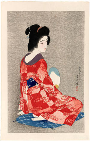 Torii Kotondo: Nagajuban- Long Undergarment — 長襦袢 - Japanese Art Open Database