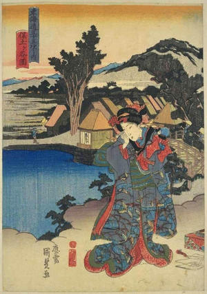 Utagawa Kunisada: Hodogaya — 保土ケ谷 - Japanese Art Open Database