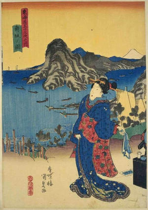 Utagawa Kunisada: Maisaka — 舞坂 - Japanese Art Open Database