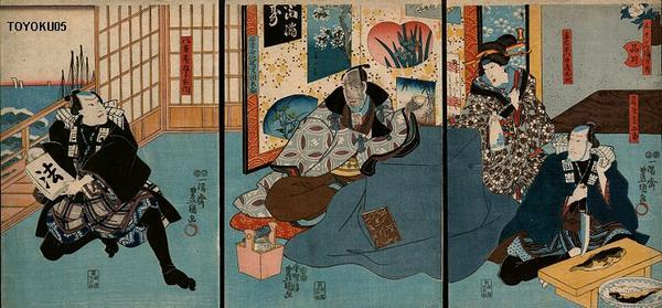 Utagawa Kunisada: Shinagawa - Japanese Art Open Database