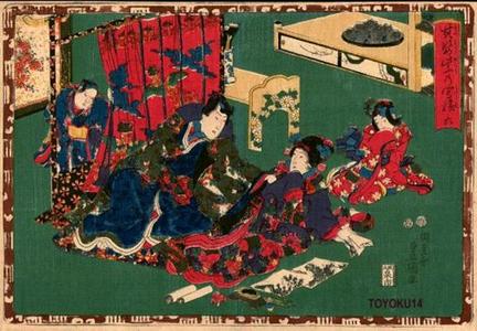 Utagawa Kunisada: CH 06 - Suetsumuha na - Japanese Art Open Database