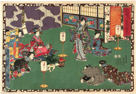 Utagawa Kunisada: Niiou-no-miya — Niiou-no-miya - Japanese Art Open Database
