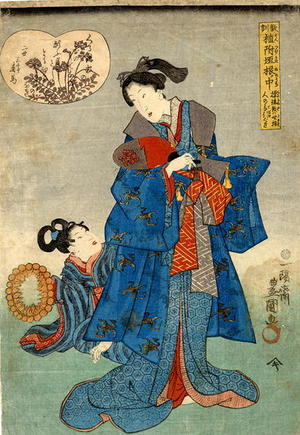 Utagawa Kunisada, 歌川国貞 (Kunisada 1 Utagawa (1786-1865)- Toyokuni 3 (歌川国貞-豊国三代))による浮世絵「Unknown title」