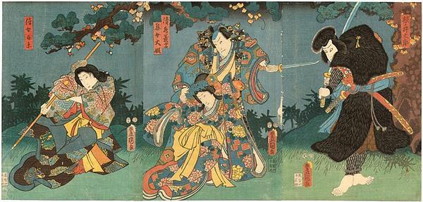 Utagawa Kunisada: kabuki - Japanese Art Open Database