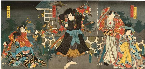 歌川国貞: kabuki - Japanese Art Open Database