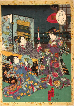 Utagawa Kunisada: CH14- Miozukushi — みをづくし - Japanese Art Open Database