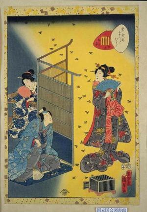 Utagawa Kunisada: CH25- Hotaru — ほたる - Japanese Art Open Database